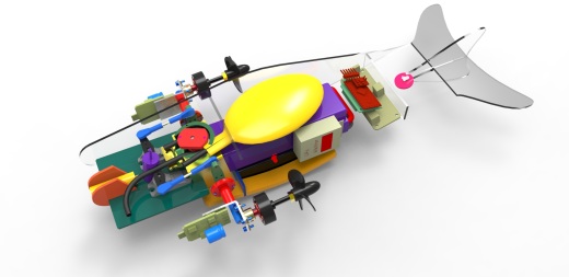 自制ROV遥控潜水艇gamma缩略图